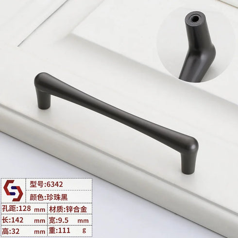 JAYA Gold Zinc Alloy Single Hole Cabinet Door Handle Modern Small Wardrobe Handle for Modern Drawer Furniture Door Handle