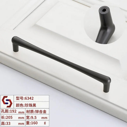 JAYA Gold Zinc Alloy Single Hole Cabinet Door Handle Modern Small Wardrobe Handle for Modern Drawer Furniture Door Handle