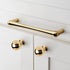 JAYA Gold Zinc Alloy Single Hole Cabinet Door Handle Modern Small Wardrobe Handle for Modern Drawer Furniture Door Handle