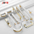 JAYA Golden Cabinet Door Handle Wardrobe Drawer Handle Modern Simple White Bright Gold Light Luxury Cabinet Single Hole Handle