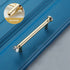 JAYA Golden Luxury Cabinet Door Crystal Rustic Handle Jean Cabinet Door Handle Drawer Cupboard Handles