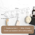 JAYA Golden Wall Hooks Hat Cloth Hanger Coat Hook Bathroom Mop Hook Stainless Steel Rack