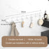 JAYA Golden Wall Hooks Hat Cloth Hanger Coat Hook Bathroom Mop Hook Stainless Steel Rack
