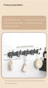 JAYA Golden Wall Hooks Hat Cloth Hanger Coat Hook Bathroom Mop Hook Stainless Steel Rack