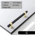 JAYA  Hardware Accessories Cabinet Modern Minimalist Cabinet American Black Extended Handle Drawer Wardrobe Door Handle