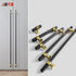 JAYA  Hardware Accessories Cabinet Modern Minimalist Cabinet American Black Extended Handle Drawer Wardrobe Door Handle