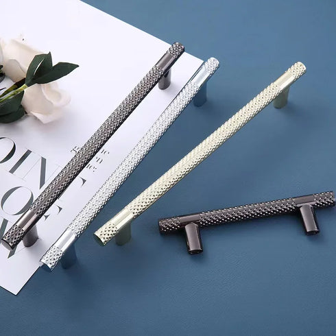 JAYA High-end Minimalist Cabinet Door Handle Light Luxury Wardrobe Door Handle Cabinet Golden Zinc Alloy 50 Bedroom Carton