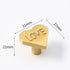 JAYA High Quality Cartoon Pattern Copper Handle Knobs Cabinet Cupboard Cabinet Solid Brass Furniture Door Handle