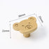 JAYA High Quality Cartoon Pattern Copper Handle Knobs Cabinet Cupboard Cabinet Solid Brass Furniture Door Handle