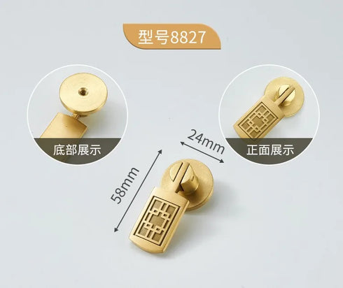 JAYA High Quality Hot Selling Brass Handle Hardware Door Knobs Brass Cabinet Handles