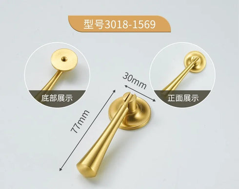 JAYA High Quality Hot Selling Brass Handle Hardware Door Knobs Brass Cabinet Handles
