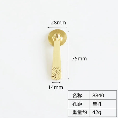 JAYA High Quality Hot Selling Brass Handle Hardware Door Knobs Brass Cabinet Handles