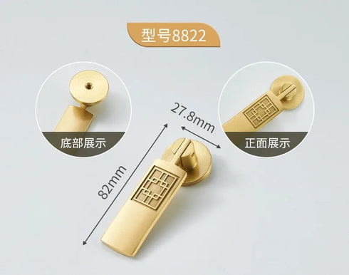 JAYA High Quality Hot Selling Brass Handle Hardware Door Knobs Brass Cabinet Handles
