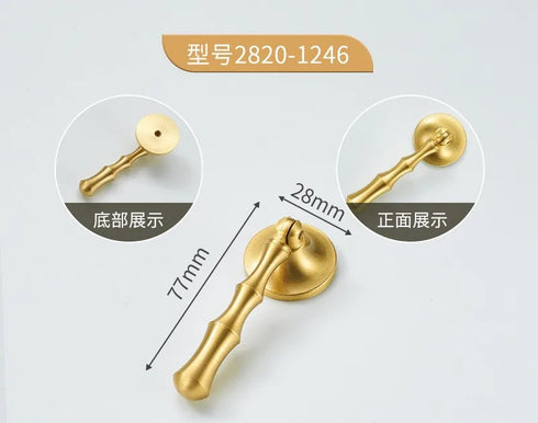 JAYA High Quality Hot Selling Brass Handle Hardware Door Knobs Brass Cabinet Handles