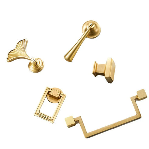 JAYA High Quality Hot Selling Brass Handle Hardware Door Knobs Brass Cabinet Handles