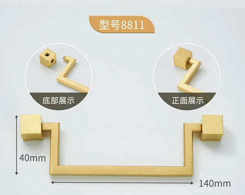 JAYA High Quality Hot Selling Brass Handle Hardware Door Knobs Brass Cabinet Handles