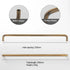 JAYA High Quality Luxury Modern Drawer Solid Brass Gold Pulls Knobs Kitchen Brushed Brass Cabinet Furniture Door Handle