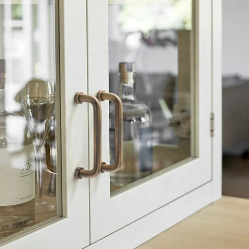 JAYA High Quality Luxury Modern Drawer Solid Brass Gold Pulls Knobs Kitchen Brushed Brass Cabinet Furniture Door Handle