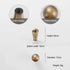 JAYA High Quality Luxury Modern Drawer Solid Brass Gold Pulls Knobs Kitchen Brushed Brass Cabinet Furniture Door Handle