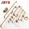 JAYA High Quality Luxury Modern Drawer Solid Brass Gold Pulls Knobs Kitchen Brushed Brass Cabinet Furniture Door Handle
