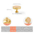 JAYA High Quality  Modern Leather Brass Handle Cabinet Wardrobe Door Light Luxury New Single-Hole Hardware Handle Knobs