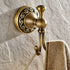 JAYA High Quality Modern Retro Antique Bronze Double Hook Towel Ring Pendant Bathroom  Wholesale Towel Hooks