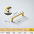 JAYA High Quality Modern Simple Copper Furniture Door Handle Cabinet Cupboard Cabinet Solid Brass  Handle Knobs