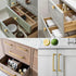 JAYA High Quality Modern Simple Copper Furniture Door Handle Cabinet Cupboard Cabinet Solid Brass  Handle Knobs