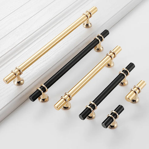 JAYA High Quality Modern Simple Zinc Alloy Aluminum Alloy Handle Cabinet Wardrobe New Single-Hole Hardware Handle