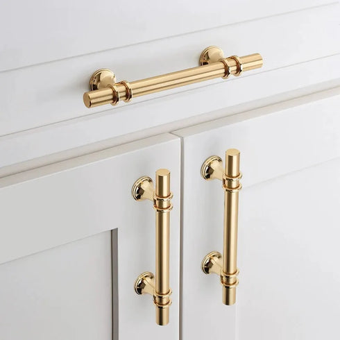 JAYA High Quality Modern Simple Zinc Alloy Aluminum Alloy Handle Cabinet Wardrobe New Single-Hole Hardware Handle
