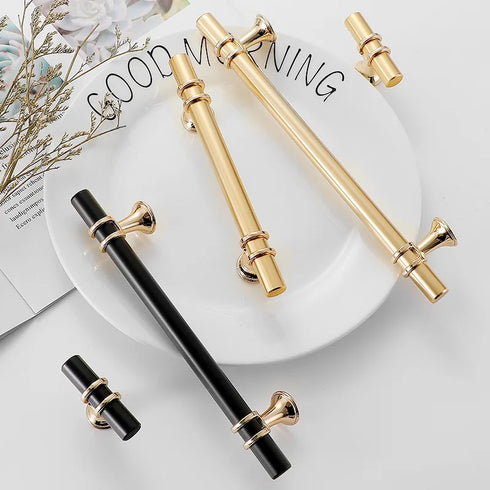 JAYA High Quality Modern Simple Zinc Alloy Aluminum Alloy Handle Cabinet Wardrobe New Single-Hole Hardware Handle