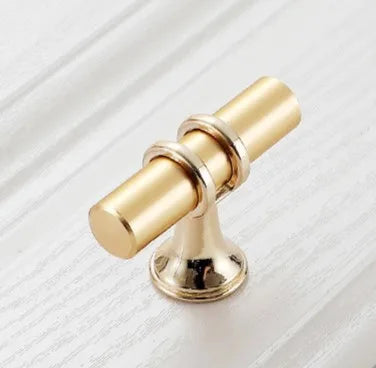 JAYA High Quality Modern Simple Zinc Alloy Aluminum Alloy Handle Cabinet Wardrobe New Single-Hole Hardware Handle