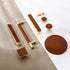 JAYA High Quality Modern Zinc Alloy Hardware Kitchen Cabinet Furniture Door Handle Drawer Decorative Leather Handle Knobs
