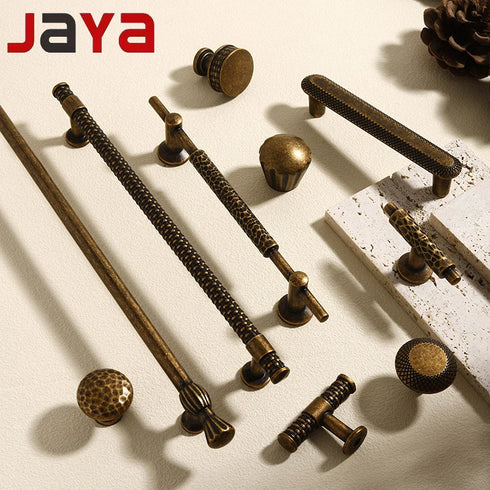 JAYA High Quality Modern Zinc Alloy Hardware Kitchen Cabinet Furniture Door Handle Drawer Door Knobs Handle Knobs