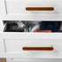 JAYA High Quality Modern Zinc Alloy & Leather Hardware Kitchen Cabinet Furniture Door Handle Drawer Decorative Handle Knobs