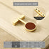 JAYA High Quality Modern Zinc Alloy & Leather Hardware Kitchen Cabinet Furniture Door Handle Drawer Decorative Handle Knobs