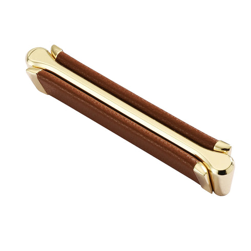 JAYA High Quality Modern Zinc Alloy & Leather Hardware Kitchen Cabinet Furniture Door Handle Drawer Decorative Handle Knobs