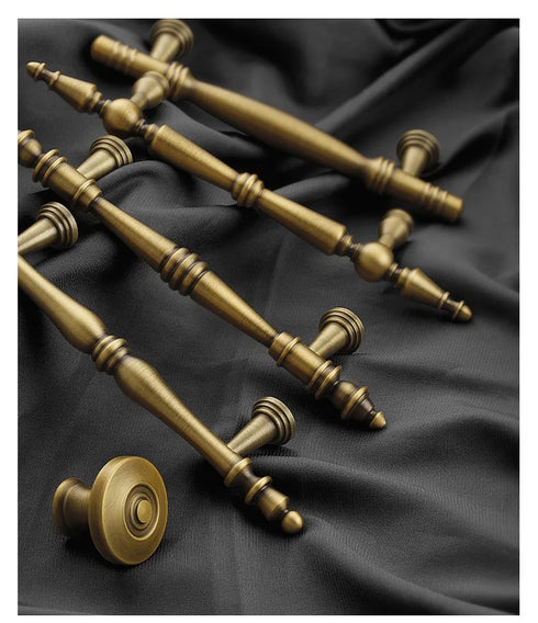 JAYA High Quality New Design Single Hole Drawer Cabinet  Door Handle French Light Luxury Furniture Door Handle