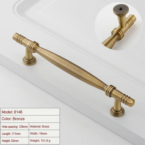 JAYA High Quality New Design Single Hole Drawer Cabinet  Door Handle French Light Luxury Furniture Door Handle