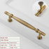 JAYA High Quality New Design Single Hole Drawer Cabinet  Door Handle French Light Luxury Furniture Door Handle