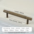 JAYA High Quality Retro Copper Handle Knobs Cabinet Cupboard Cabinet Solid Brass Furniture Door Handle