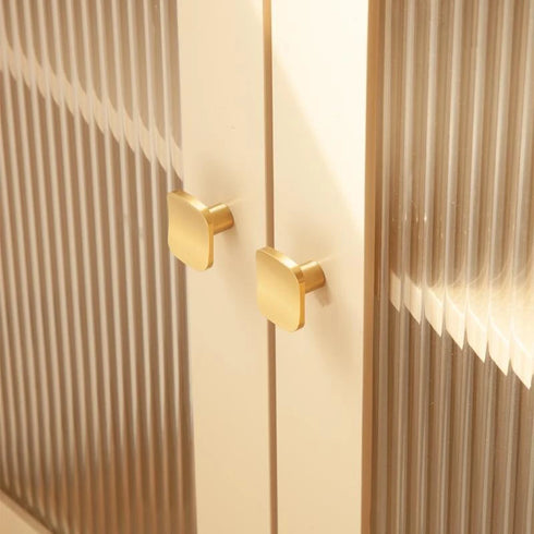JAYA High Quality single hole Brass Handle American Modern Simple Black Drawer Cabinet Furniture Door Handle knobs