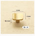 JAYA High Quality single hole Brass Handle American Modern Simple Black Drawer Cabinet Furniture Door Handle knobs