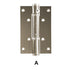 JAYA Home Door Automatic Slow Closing Spring Hinge Wooden Door Stainless Steel Hydraulic Buffer Spring Flat Hinge