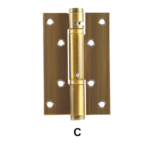 JAYA Home Door Automatic Slow Closing Spring Hinge Wooden Door Stainless Steel Hydraulic Buffer Spring Flat Hinge