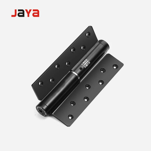 JAYA Home Invisible Door Slot-free Hinge with Door Closer Buffer Thickened Silent Hydraulic Spring Hinge Automatic Door Closing