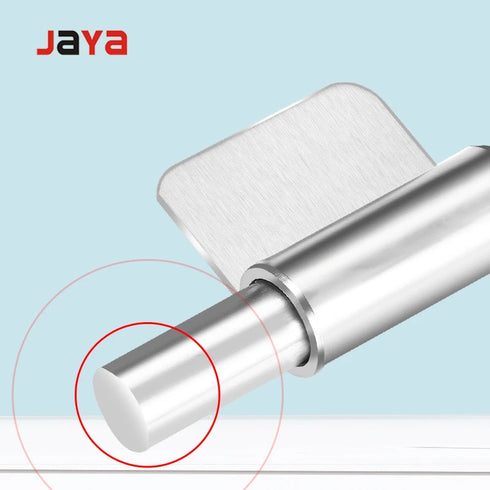 JAYA  Household Door 201 Stainless Steel Flag-shaped Door Hinge Bedroom Thickened Mute 201 Stainless Steel Flag-shaped Hinge