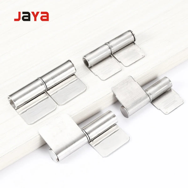 JAYA  Household Door 201 Stainless Steel Flag-shaped Door Hinge Bedroom Thickened Mute 201 Stainless Steel Flag-shaped Hinge