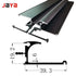 JAYA Invisible Cabinet Door Handle Minimalist Cabinet Cabinet Handle Embedded Aluminum Alloy Dark Turn Wardrobe Door Long Handle