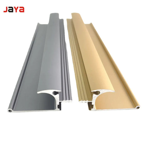JAYA Invisible Cabinet Door Handle Minimalist Cabinet Cabinet Handle Embedded Aluminum Alloy Dark Turn Wardrobe Door Long Handle
